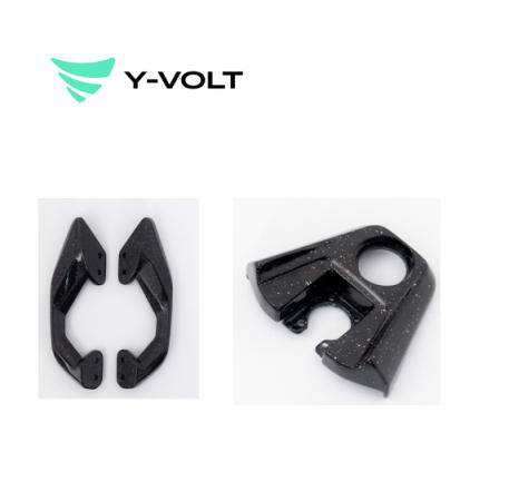 Osłona stacyjki Carbon + Złoto
